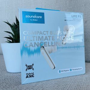 NEW - Soundcore by Anker Life P3 Noise Cancelling Earbuds